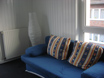 Wohnzimmer mit Schlafcouch