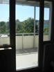 Blick auf den Balkon
